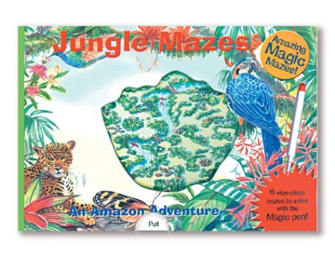 Stock image for Amazing Magic Mazes: Jungle Mazes: An Amazon Adventure (Magic Color Books) for sale by HPB-Ruby