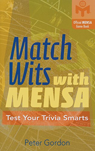 Imagen de archivo de Match Wits with Mensa?: Test Your Trivia Smarts a la venta por SecondSale