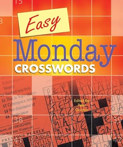 Beispielbild fr Easy Monday Crosswords zum Verkauf von Goodwill Southern California