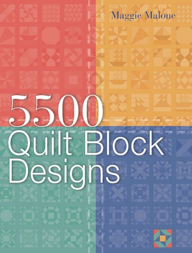 Beispielbild fr 5,500 Quilt Block Designs zum Verkauf von BooksRun
