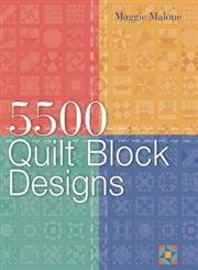 Imagen de archivo de 5,500 Quilt Block Designs a la venta por GF Books, Inc.