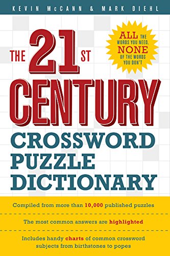 Beispielbild fr 21st Century Crossword Puzzle Dictionary O/P zum Verkauf von Better World Books