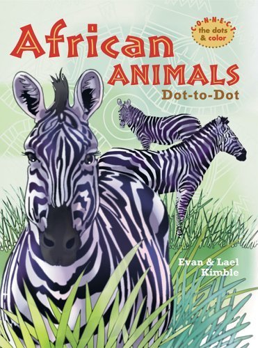 Imagen de archivo de African Animals Dot-To-Dot a la venta por ThriftBooks-Dallas