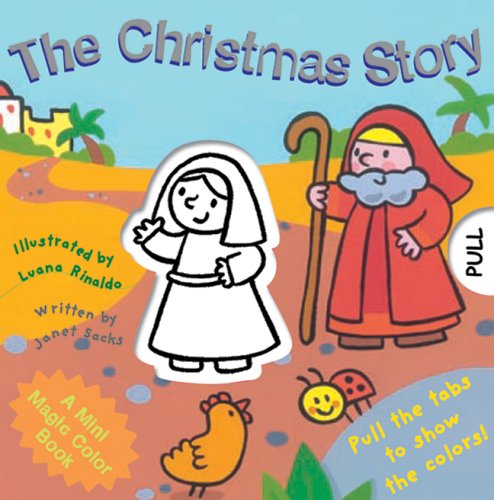 Stock image for The Christmas Story (Magic Color Books) for sale by Your Online Bookstore