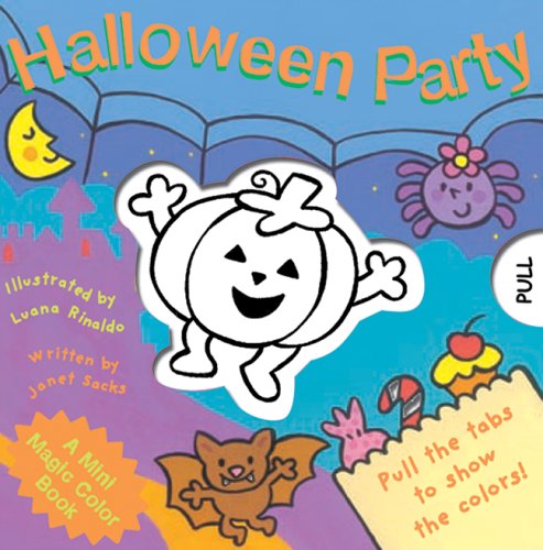 Stock image for A Mini Magic Color Book: Halloween Party (Magic Color Books) for sale by SecondSale