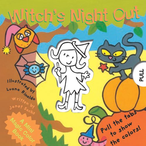 Stock image for A Mini Magic Color Book: Witchs Night Out (Magic Color Books) for sale by Red's Corner LLC
