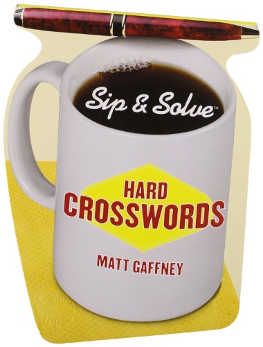 Stock image for SIP AND SOLVE HARD CROSSWORDS (Sit & Solve) for sale by WorldofBooks
