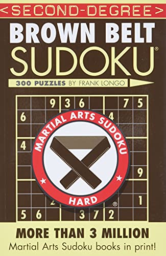 Imagen de archivo de Second-Degree Brown Belt Sudoku® (Martial Arts Puzzles Series) a la venta por Dream Books Co.