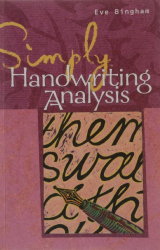 Stock image for Simply Handwriting Analysis (Simply Series) for sale by Gulf Coast Books