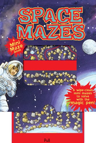 Stock image for Space Mazes: A Mini Maze Book (Magic Color Books) for sale by BookShop4U