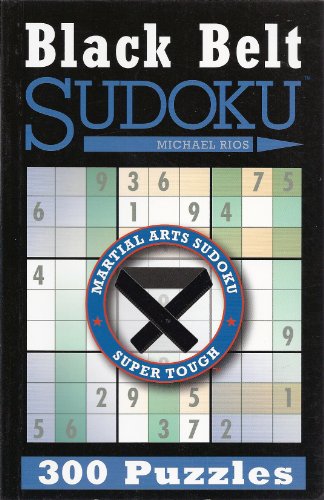 Imagen de archivo de Black Belt Sudoko a la venta por Better World Books