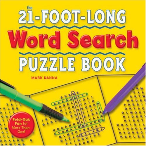 Imagen de archivo de The 21-Foot-Long Word Search Puzzle Book: Fold-Out Fun for More Than One! a la venta por HPB-Emerald