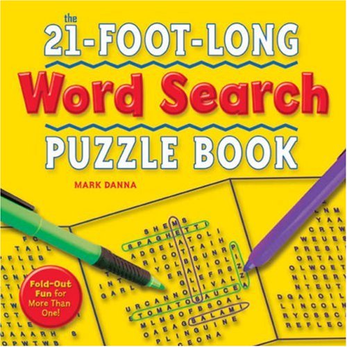 Stock image for The 21-Foot-Long Word Search Puzzle Book: Fold-Out Fun for More Than One! for sale by HPB-Emerald