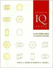 Beispielbild fr The Book of IQ Tests zum Verkauf von Better World Books: West