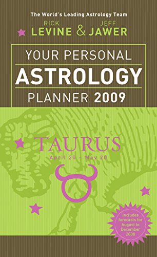 Beispielbild fr Your Personal Astrology Planner 2009: Taurus zum Verkauf von Better World Books