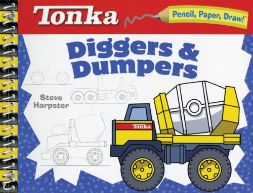 Beispielbild fr Pencil, Paper, Draw!: TONKA Diggers & Dumpers zum Verkauf von Wonder Book