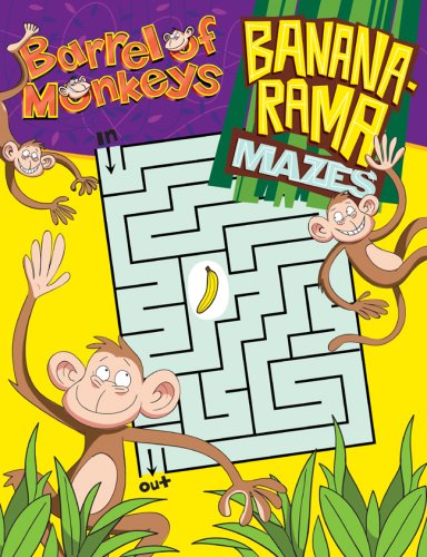 Stock image for BARREL OF MONKEYS Banana-rama Mazes for sale by CoppockBooks