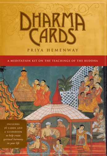 Stock image for Dharma Cards: A Meditation Kit on the Teachings of the Buddha for sale by Half Price Books Inc.