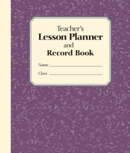 9781402762734: Teacher's Lesson Planner and Record Book: 0