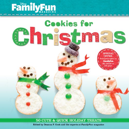 Imagen de archivo de FamilyFun Cookies for Christmas: 50 Cute & Quick Holiday Treats a la venta por Your Online Bookstore