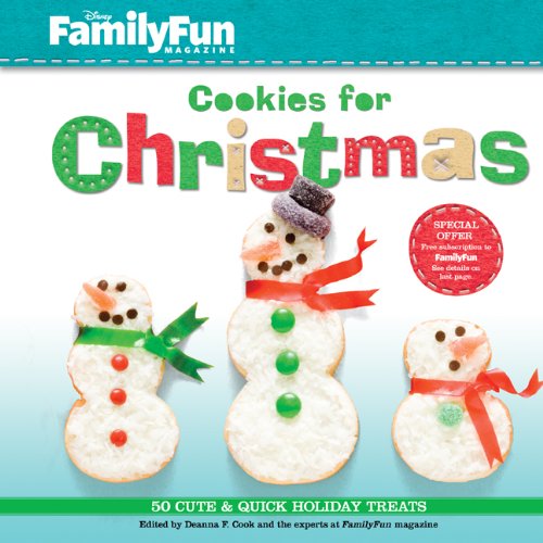 Stock image for FamilyFun Cookies for Christmas: 50 Cute & Quick Holiday Treats for sale by Your Online Bookstore