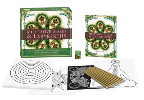 Stock image for Meditative Mazes & Labyrinths: Color and Trace the Paths to a Calm Mind & Spirit for sale by Gulf Coast Books