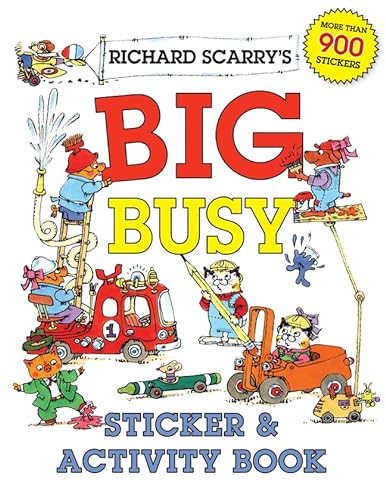 Beispielbild fr Richard Scarry's Big Busy Sticker & Activity Book zum Verkauf von ThriftBooks-Atlanta