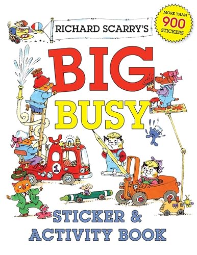 Stock image for Richard Scarry's Big Busy Sticker & Activity Book for sale by ThriftBooks-Atlanta