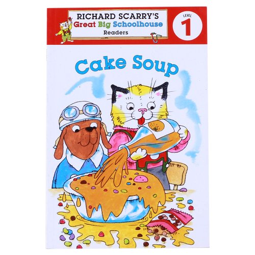 Stock image for Richard Scarry's Readers (Level 1): Cake Soup (Richard Scarry's Great Big Schoolhouse) for sale by Gulf Coast Books