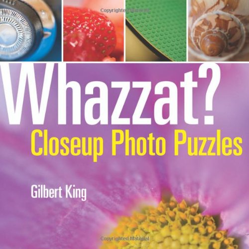 Beispielbild fr Whazzat?: Closeup Photo Puzzles zum Verkauf von ThriftBooks-Dallas