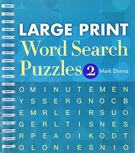 Large Print Word Search Puzzles 2 (Volume 2) (9781402790300) by Danna, Mark