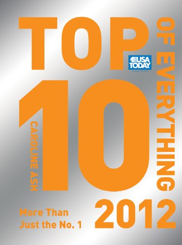 Stock image for USA TODAY Top 10 of Everything 2012: More Than Just the No. 1 (Top Ten of Everything) for sale by SecondSale