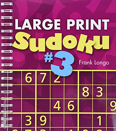 Beispielbild fr Large Print Sudoku #3 zum Verkauf von WorldofBooks