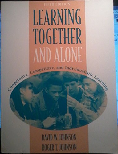 Imagen de archivo de Learning Together and Alone a la venta por Better World Books