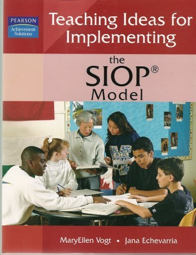 Stock image for Teaching Ideas for Implementing the SIOP Model for sale by Once Upon A Time Books