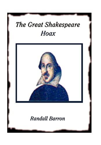 Imagen de archivo de The Great Shakespeare Hoax a la venta por PBShop.store US
