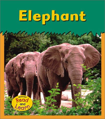 Stock image for Elephant (Zoo Animals) (English and Spanish Edition) for sale by Decluttr