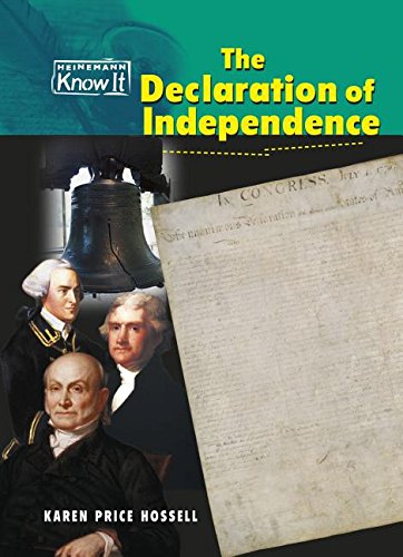 Imagen de archivo de The Declaration of Independence (Historical Documents) a la venta por Half Price Books Inc.