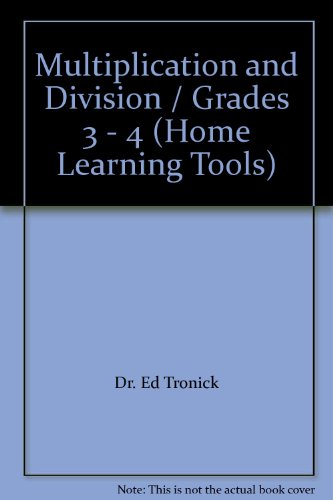 Beispielbild fr Multiplication and Division / Grades 3 - 4 (Home Learning Tools) zum Verkauf von SecondSale