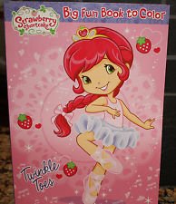 Beispielbild fr Strawberry Shortcake Big Fun Book to Color ~ Flower Friends zum Verkauf von Better World Books