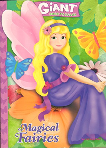 Stock image for Magical Fairies Giant Book To Color Coloring Book for sale by Wonder Book