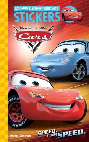 9781403722577: Disney Cars: I am Speed Coloring & Activity Book with Stickers