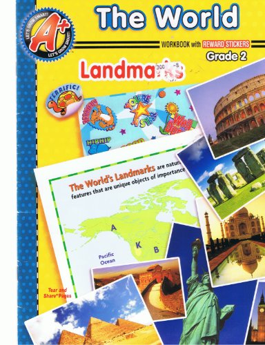 9781403748546: The World Workbook with Reward Stickers Landmarks Grade 2