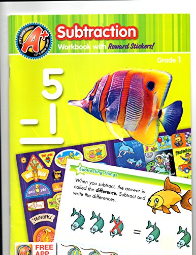 Stock image for Subtraction: Workbook with Reward Stickers Grade 1 for sale by Wonder Book