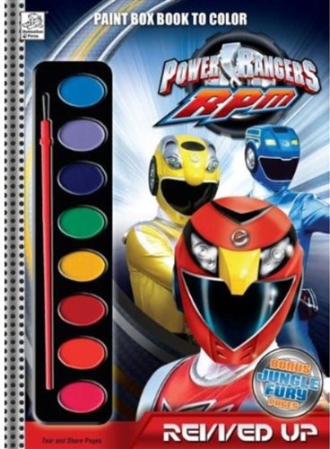 Power Rangers: Revved Up Paint Box Book to Color (9781403754936) by Dalmatian Press