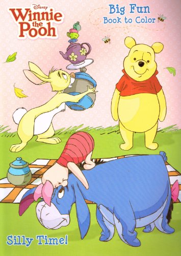 Stock image for Winnie the Pooh Wonders of the Wood ~ Romp & Roll (Big Fun Book to Color) for sale by Better World Books: West