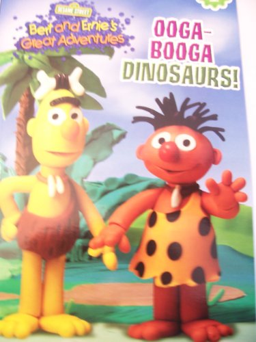 9781403776471: Sesame Street Bert and Ernie's Great Adventures ~ Ooga-Booga Dinosaurs! (Reading Level 1)