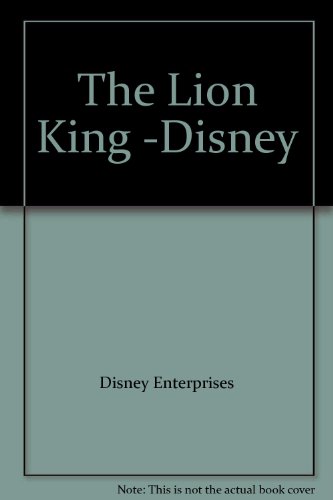 Stock image for The Lion King -Disney for sale by SecondSale