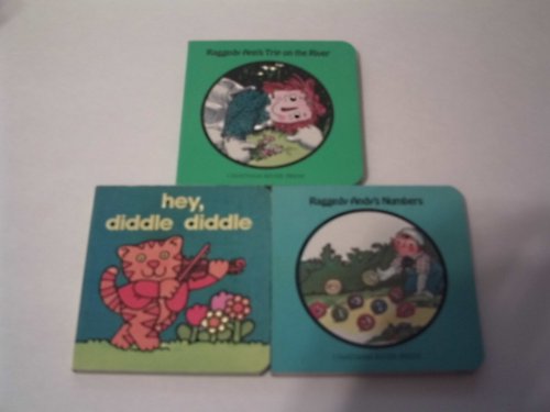 Stock image for Raggedy Ann's Trip on the River, Hey Diddle Diddle, and Raggedy Andy's Numbers Children's Books for sale by Reliant Bookstore