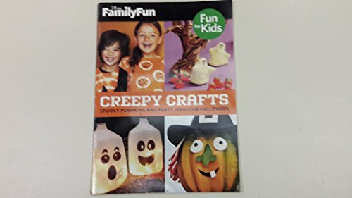 Imagen de archivo de Disney Family Fun Creepy Crafts a la venta por Better World Books